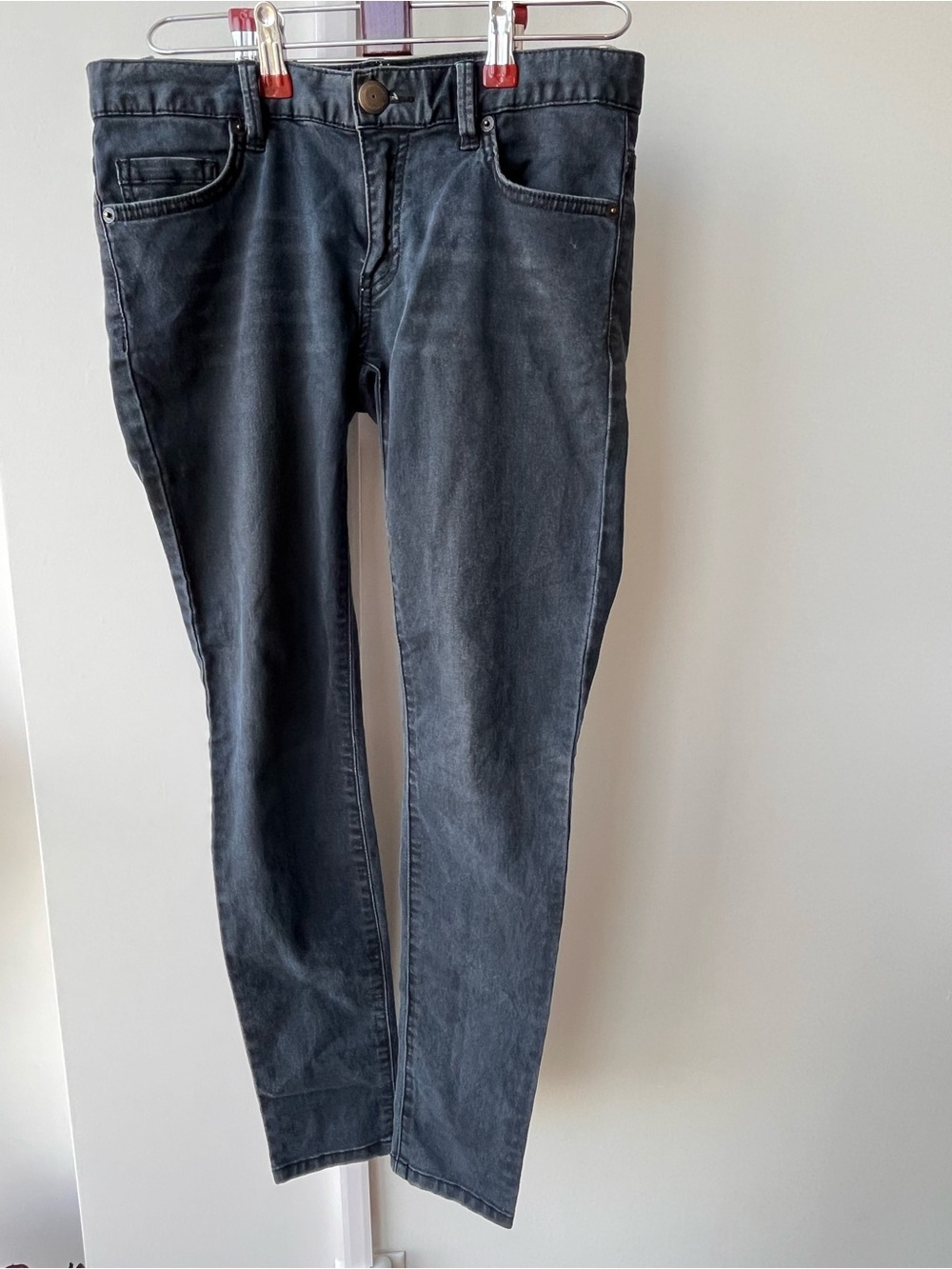 BCBGeneration Women’s Slim Jeans in Washed Black